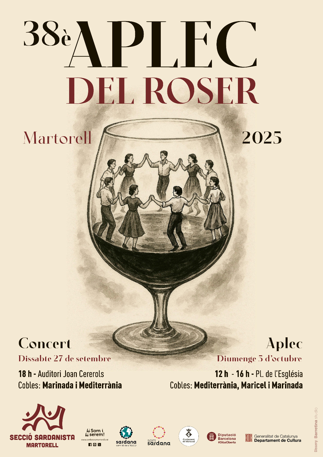 Cartell Aplec 2025 Cartell Aplec del Roser 2024