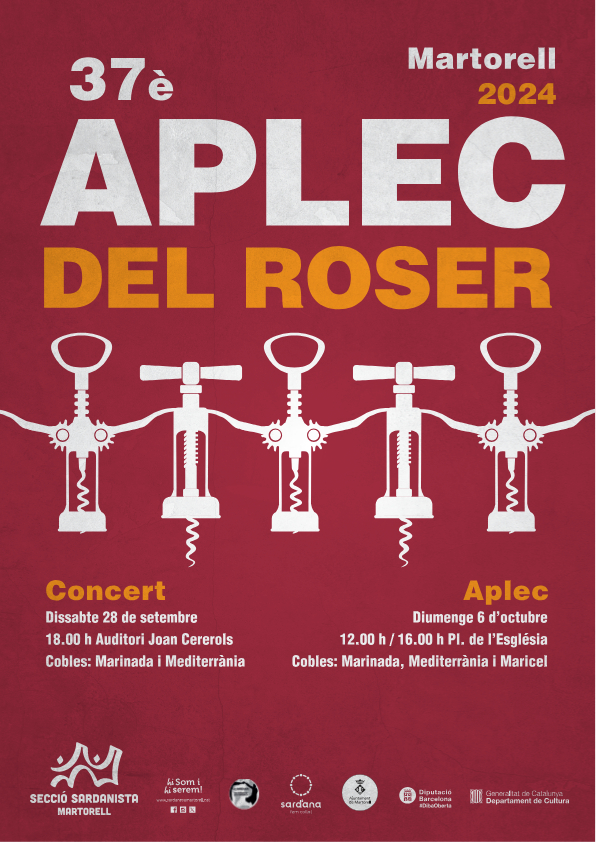 Cartell Aplec del Roser 2024